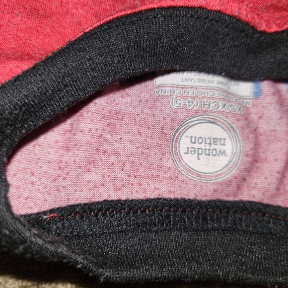 Wonder Nation Red 'Game On' Graphic Tee - Picture 3 of 3